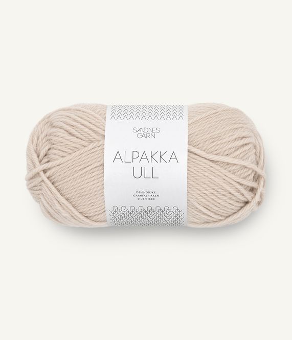Hovedbilde Alpakka Ull 2321 Marzipan